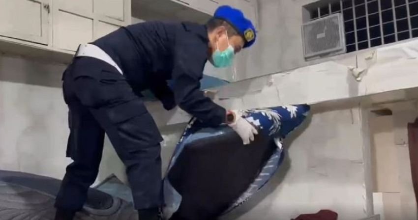 Aparat Gabungan Gelar Razia Narkoba dan HP di Lapas Pasirpangaraian Rohul