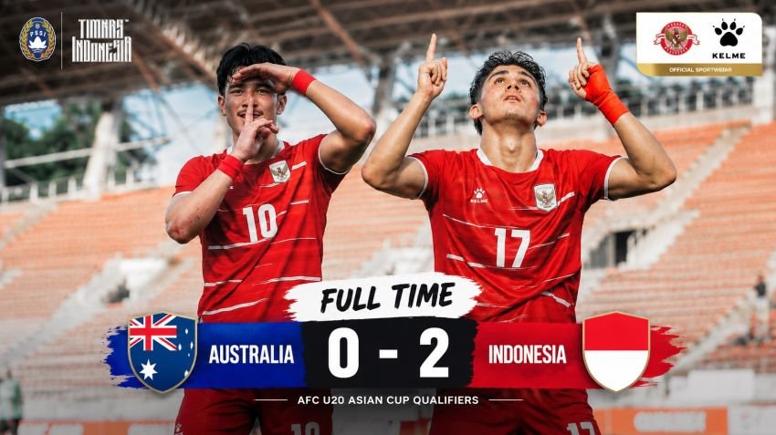 Tekuk Australia 2-0, Indonesia U-20 Lolos Piala Asia 2027