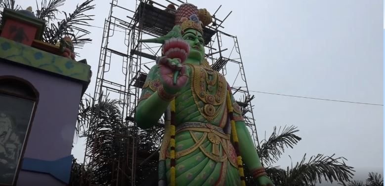 Tonggak Sejarah Umat Hindu, Arca Dewi Shri Meenakhsi Amman Tertinggi di Indonesia Resmi Berdiri