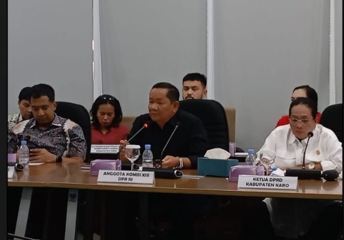 Ketua DPRD Karo Datangi BGN di Jakarta Desak Beri Kompensasi Korban Keracunan MBG