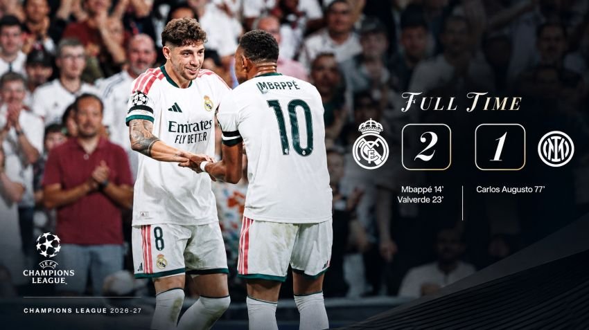 Real Madrid Susah Payah Tundukkan Inter 2-1