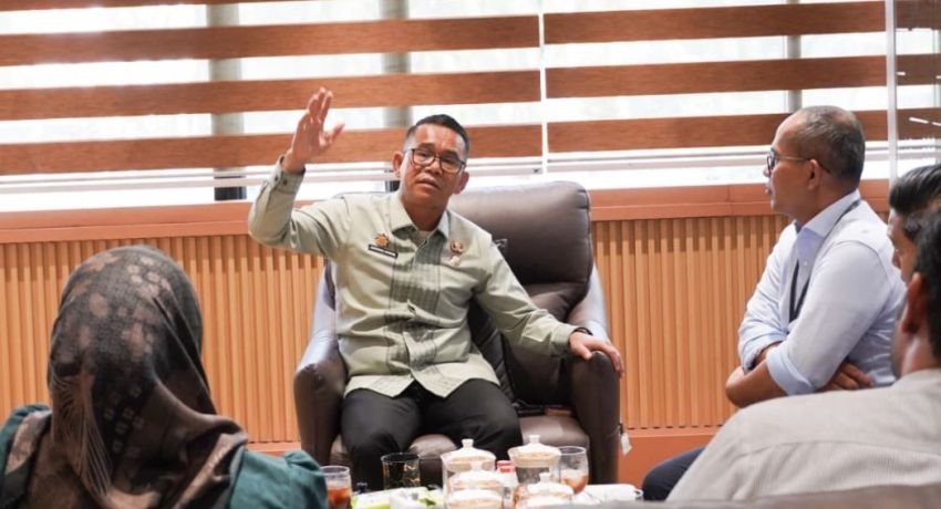 Terima Kunjungan Direktur Bank Sumut, Zakiyuddin Harahap Tegaskan Komitmen Perkuat Sinergi