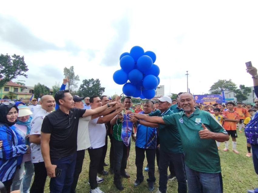 AHY Cup II Jadi Panggung Bibit Muda Sepak Bola Medan