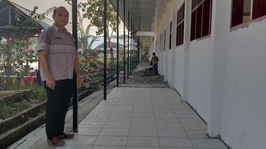 Revitalisasi SMPN 1 Bawolato Capai 75 %, Kepsek Harap Empat Bangunan Lain Jadi Perhatian