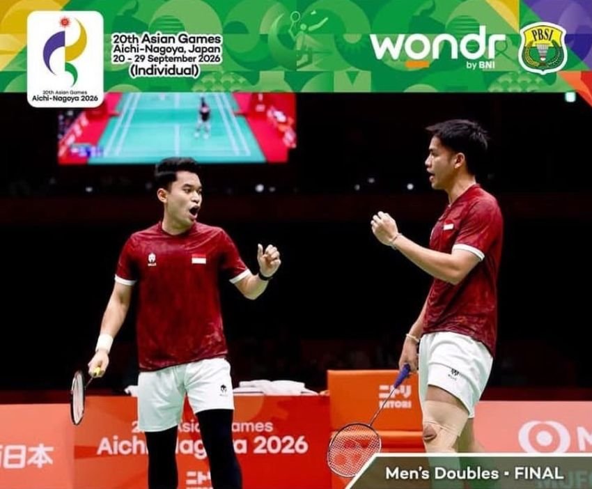 Leo/Daniel Juara! Indonesia Raih Emas Ketiga Asian Games 2026