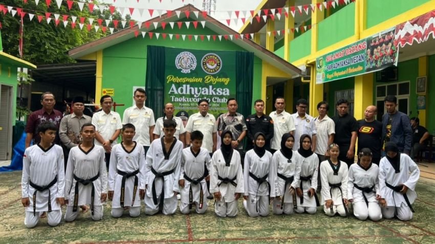 Dojang Taekwondo Diresmikan, Fokus ke Pembentukan Karakter Siswa