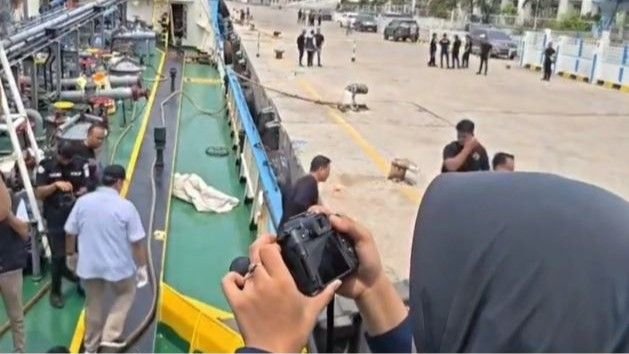 Tim Gabungan Tangkap 8 Orang dari Kapal di Belawan, Bawa Satu Ton Narkoba Jenis Ketamine