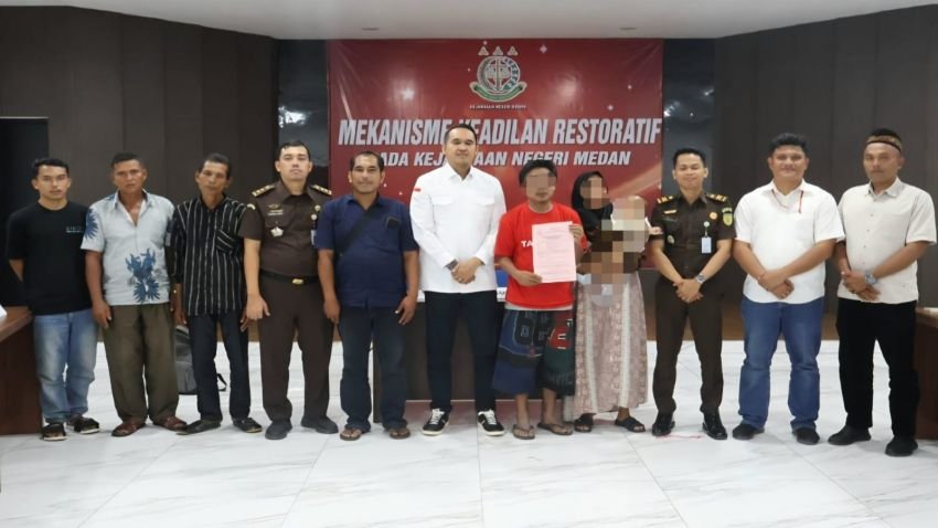 Kejari Medan Hentikan Perkara Pencurian lewat MKR Berdasarkan KUHAP Baru
