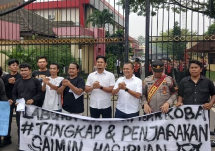 AMPD Sumut Geruduk Polda, Desak Usut Dugaan Bandar Narkoba dan Oknum Aparat di Labura