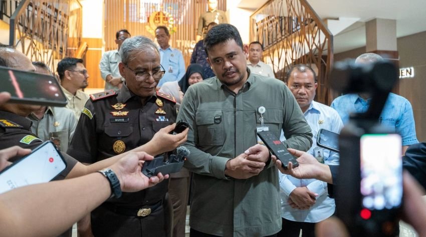 &lrm;Kajati Sumut dan Gubernur Bobby Nasution Perkuat Kolaborasi dan Kawal Pembangunan Daerah  &lrm;