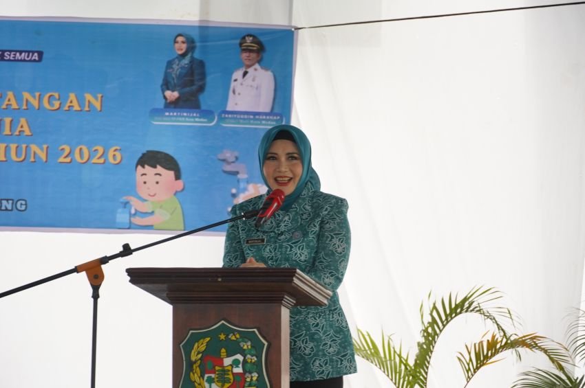 TP PKK Kota Medan Dorong Kebiasaan Cuci Tangan Sejak Dini