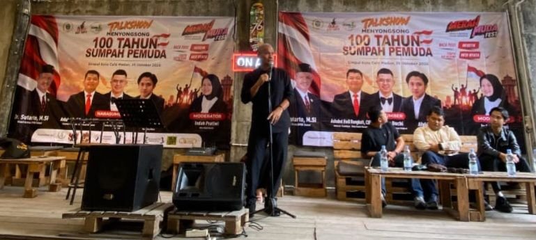 Talkshow Merah Muda Fest Sutarto Ajak Kontribusi Untuk Negeri