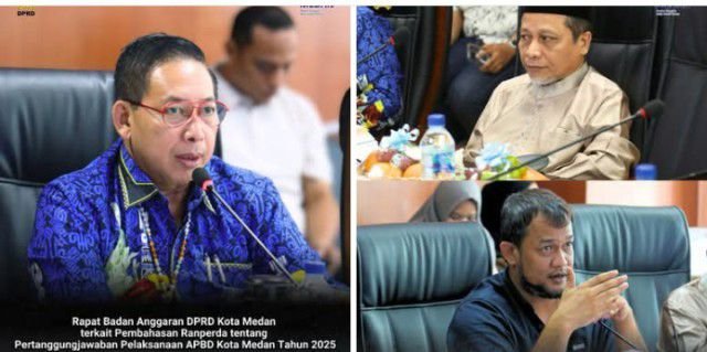 Banggar DPRD Medan Bahas Ranperda Pertanggungjawaban APBD 2025