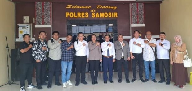 Tingkatkan Pelayanan Pelanggan, Tirtanadi Kolaborasi Dengan Polres Samosir