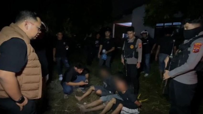 Penggerebekan Sarang Narkoba di Jermal 12, Tembakan Petugas hingga Tangis Pelaku