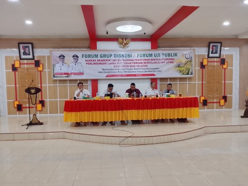 Sawah Produktif Menyusut, Bupati Nisel Minta Data LP2B Dimatangkan