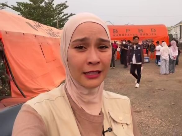 Bantu Padamkan Karhutla, Zaskia Adya Mecca: Belum Tau Kapan akan Selesai