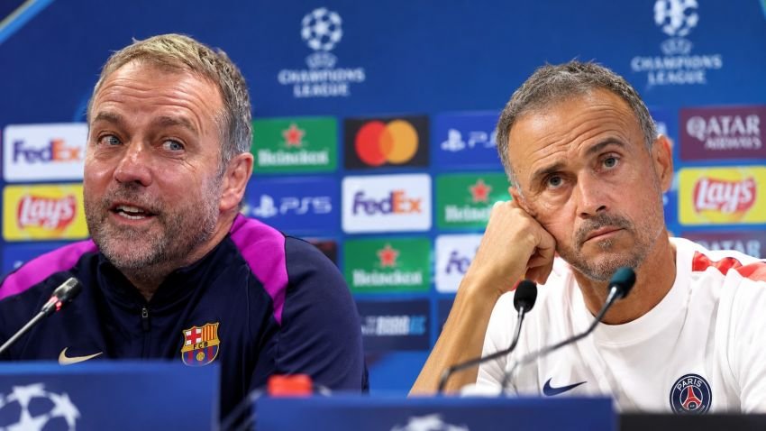 PSG vs Barcelona: Luis Enrique Tantang Mantan Klub, Hansi Flick Siapkan Kejutan di Parc des Princes
