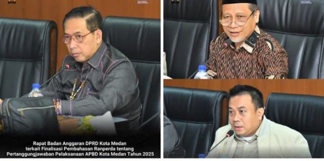 Banggar DPRD Medan Finalisasi Ranperda Pertanggungjawaban APBD 2025