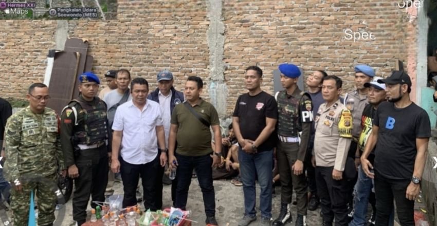 Polda Sumut Gerebek Sarang Narkoba di Medan Maimun, 15 Orang Diamankan