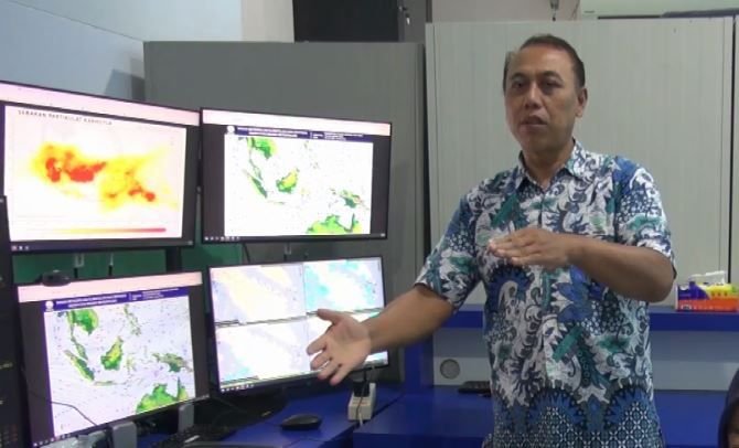 BMKG: Kabut Asap Berasal Dari Sumsel dan Jambi