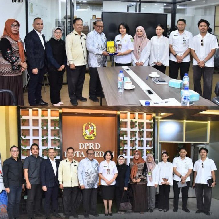 Sekretariat DPRD Medan Terima Audiensi FISIP Universitas Dharmawangsa