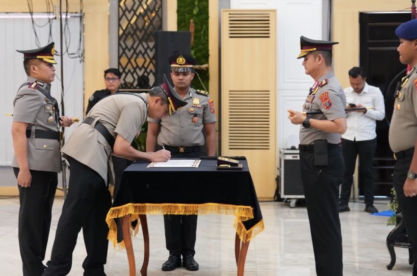 Kapolda Sumut Pimpin Sertijab Wakapolda dan Kapolresta Deli Serdang