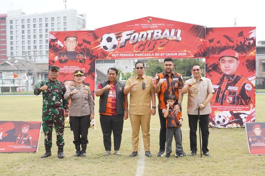Wali Kota Medan Rico Waas Apresiasi Semangat Sportivitas di Turnamen HUT ke-67 Pemuda Pancasila