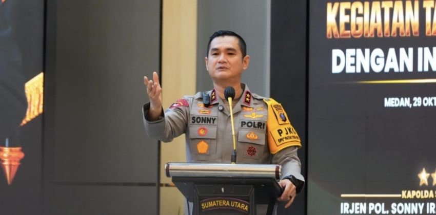 Kapolda Sumut Sonny Irawan Luncurkan 4 Program Prioritas, Narkoba hingga Kejahatan Jalanan Jadi Sasaran