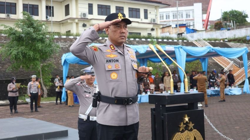 Kapolres Tapsel Paparkan Agenda Operasi Patuh Toba 2026