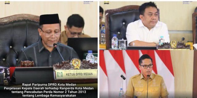 Dinilai Tak Relevan, DPRD Medan Minta Perda tentang Lembaga Kemasyarakatan Dicabut