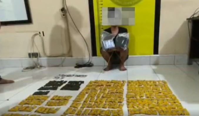 Polda Riau Tangkap Pengedar Internasional, Sita 2 Kg Sabu dan 284 Catridge Etomidate