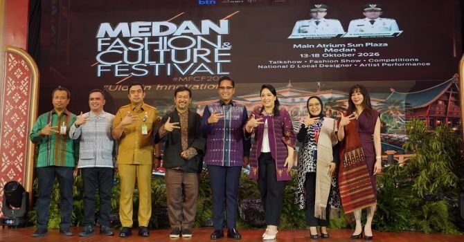 Medan Fashion Culture Festival 2026, Desainer Medan Didorong Kuasai Pasar Internasional dan Ulos Mendunia