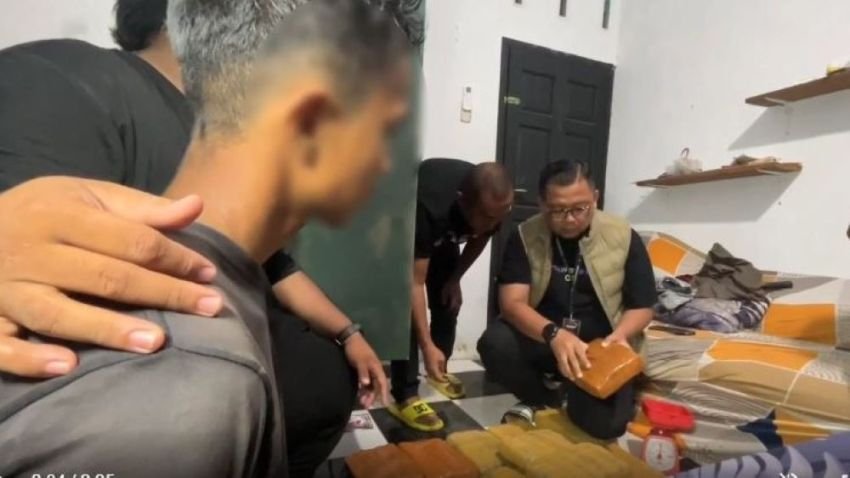 Kandang Ayam di Deliserdang Disulap jadi Gudang Narkoba, Polisi Sita 18 Kilogram Ganja