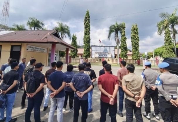 Polres Nias dan BNN Gunungsitoli Gerebek Kos, Enam Orang Direkomendasikan Rehabilitasi