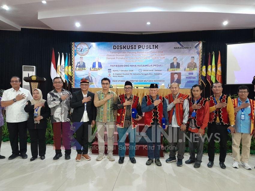 Yayasan Ononiha Hasambua Peduli Gelar Diskusi Publik, Dukung Penuh Kepulauan Nias Jadi Provinsi